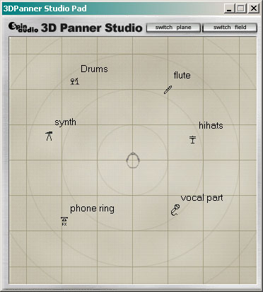 3D Panner Studio