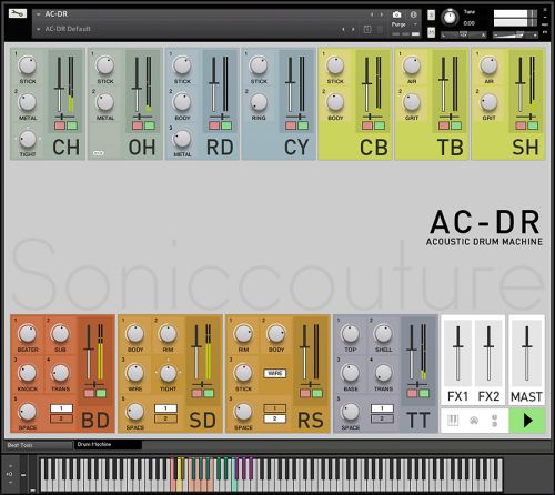 AC-DR Acoustic Drum Machine