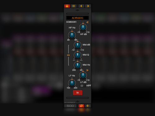 ACM500X1 Channel EQ