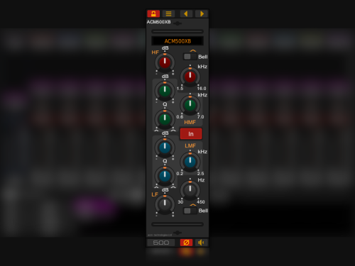 ACM500XB Console Channel EQ