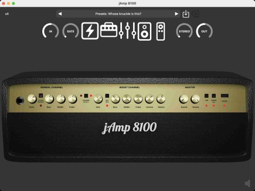 Amplifier (VS8100 emulator)