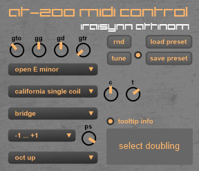 at-200 MIDI control