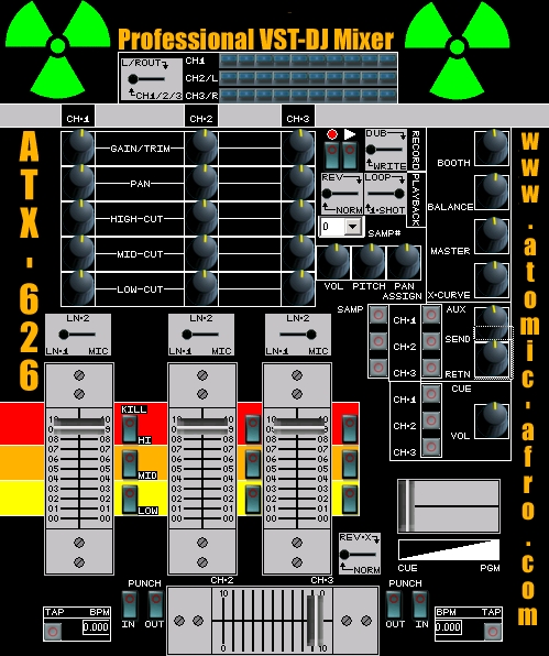 ATX-626 VST-DJ Mixer