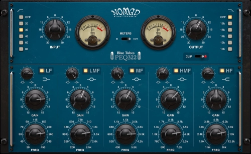 Blue Tubes Equalizer PEQ322