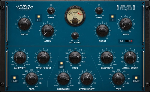 Blue Tubes Equalizer PEQ5B