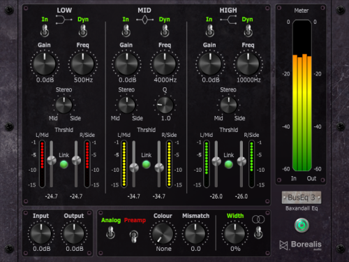 BusEq 3 - Baxandall Dynamic EQ