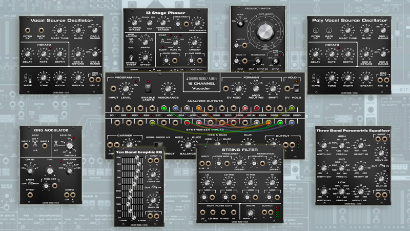 Rackmode Signal Processors for Voltage Modular