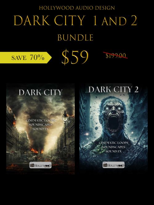 Dark City 1 + Dark City 2 - bundle