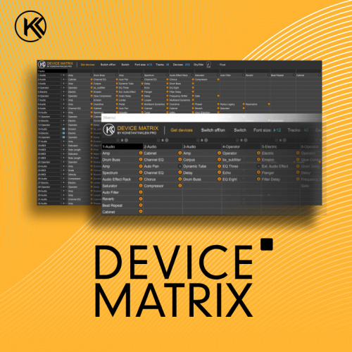 Max for Live Device Matrix