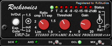 DRP2a - Stereo Dynamic Range Processor