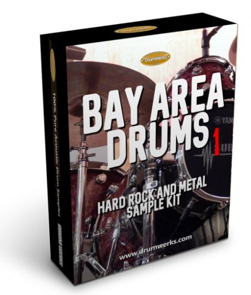 Bay Area 1 Metal Drum Samples | Complete Drum Kit, Cymbals for Modern Metal