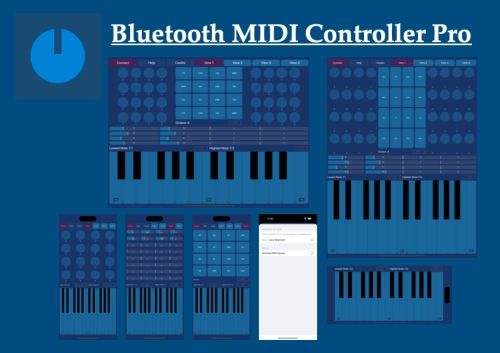 Bluetooth MIDI Controller Pro