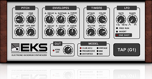 EKS Pro (Electronic Kickdrum Synthesizer)