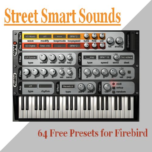 'Street Smart Sounds' for Tone2 Firebird