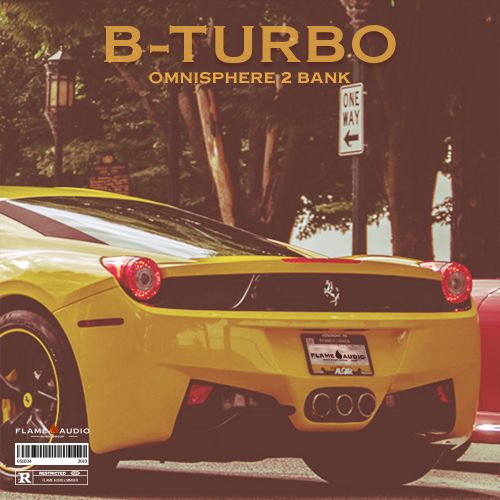 Flame Audio - B-Turbo - Omnisphere 2 Bank - Cover