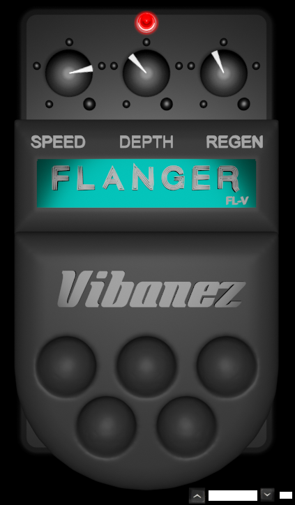 Vibanez FL-V Flanger Effect Pedal