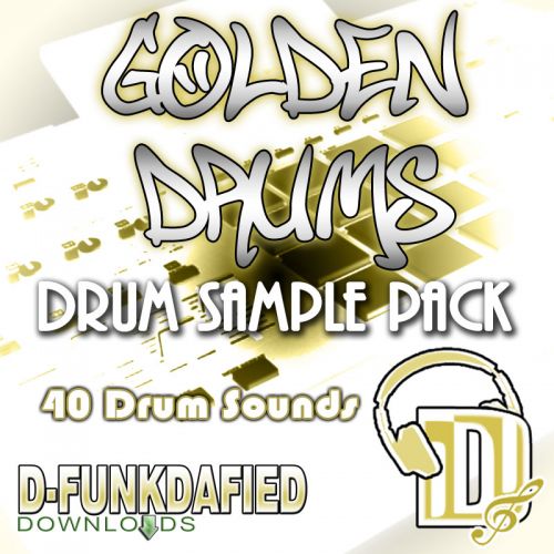 Golden Drums (Drum Kit Sample Pack)