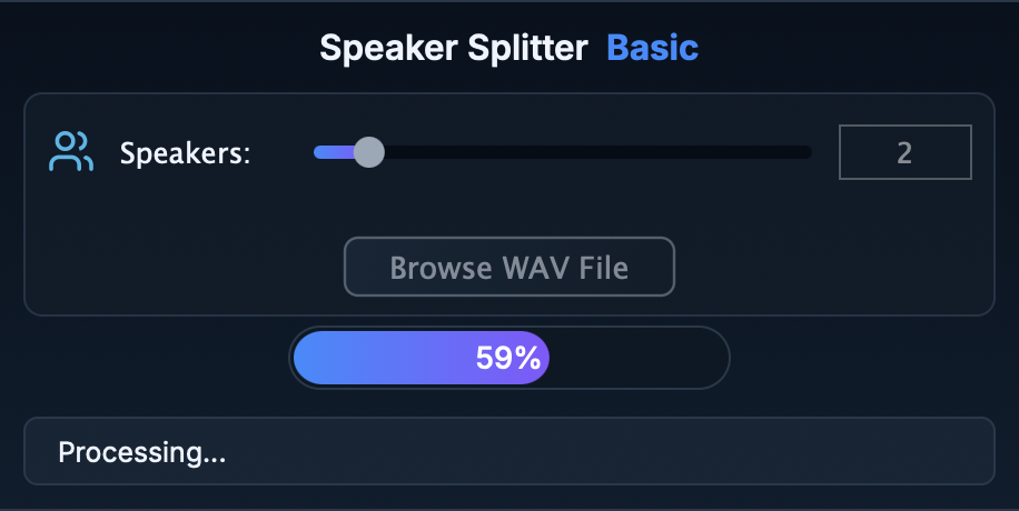 Speaker Splitter