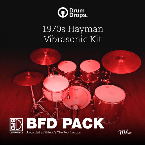 1970s Hayman Vibrasonic kit - BFD Pack