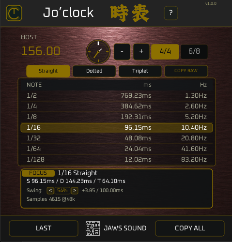 Jo&rsquo;clock &mdash; 時表 &mdash;