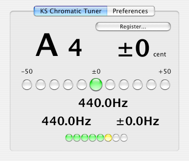 KS Chromatic Tuner AU