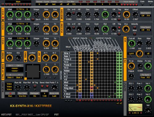 Kx-Synth-X16