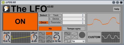 The LFO for Ableton Live