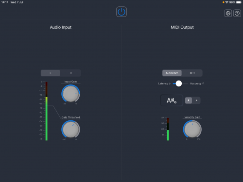 A2M real-time Audio to MIDI