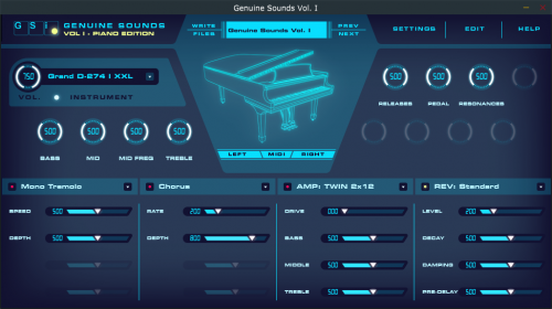 Genuine Sounds Vol. I - Piano Edition