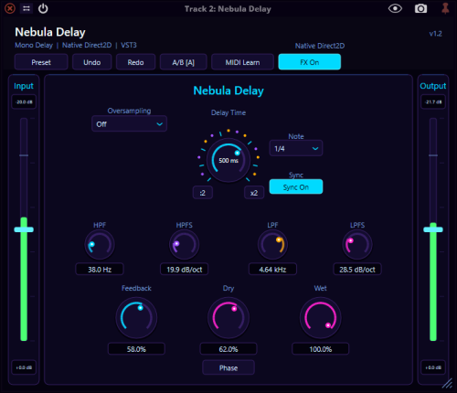 Nebula Delay
