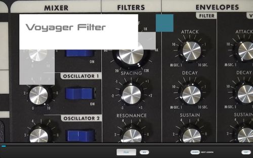 Minimoog Voyager Lesson Pack for Syntorial