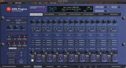Novation Supernova 2 Editor & Librarian