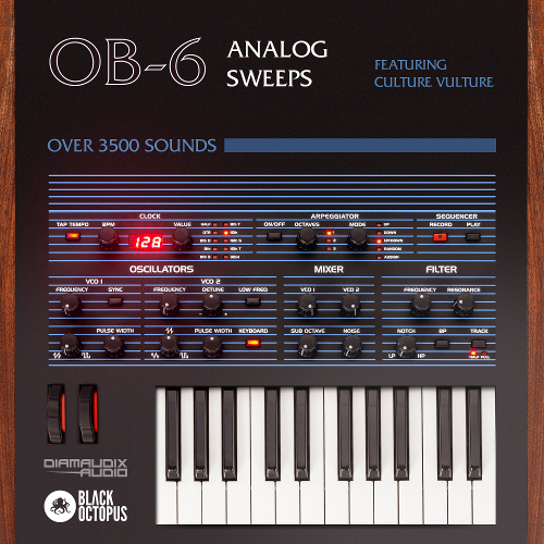 OB-6 Analog sweeps feat. Culture Vulture