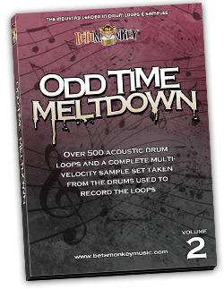 Odd Time Meltdown II | Odd Time Drum Loops and Samples for Rock, Fusion, and More