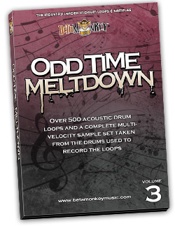 Odd Time Meltdown III | Fusion, Progressive Rock Drum Loops and Samples