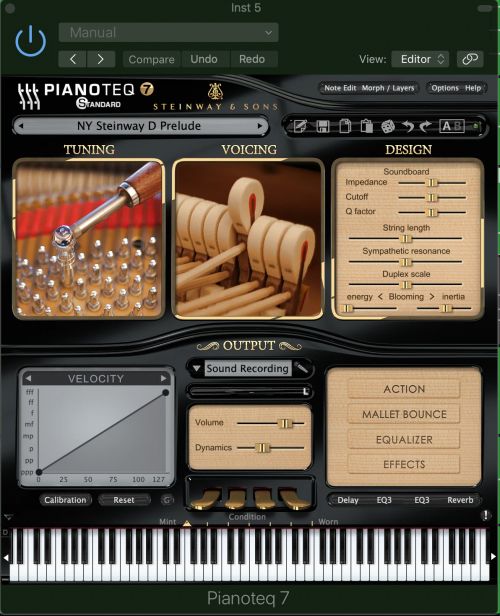 Pianoteq Standard 7 by Modartt - Physical Modeled Piano Plugin VST VST3