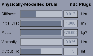 Physically - Modelled Drum