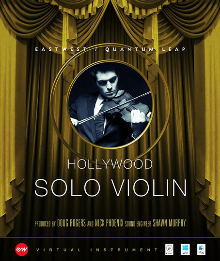 Hollywood Solo Violin - Gold