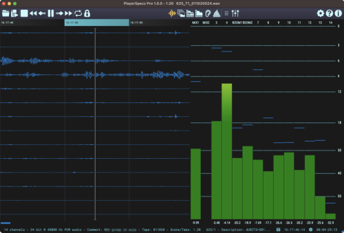 PlayerSpecz FREE Waveform