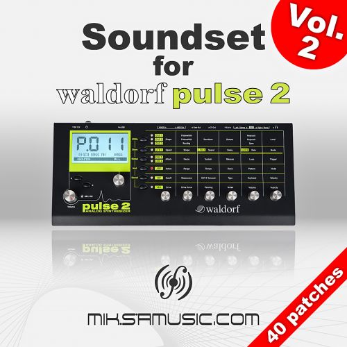 Soundset for Waldorf Pulse 2 - Vol.2 (40 patches)