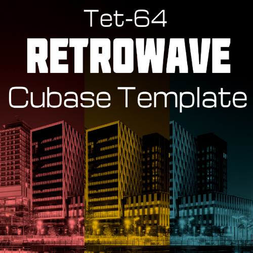 Retrowave Cubase Template