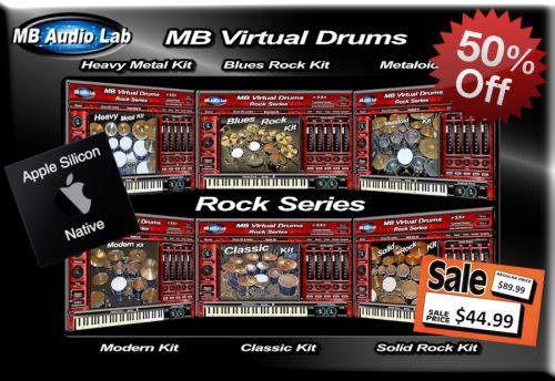 MB Virtual Drums Rock Series