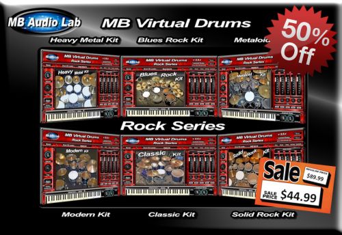 MB Virtual Drums Rock Series