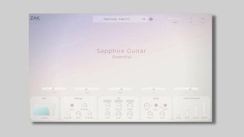 Sapphire Guitar
