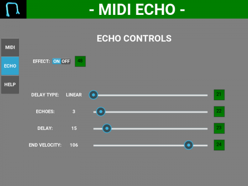 MIDI ECHO