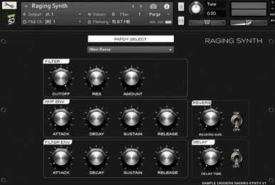 Raging Synth by Sample Diggers