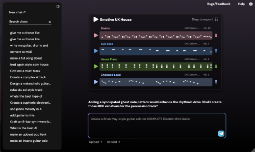 Staccato - AI Instrument