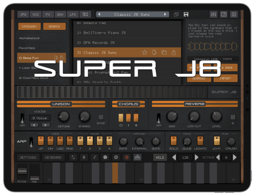 SUPER J8 SYNTH