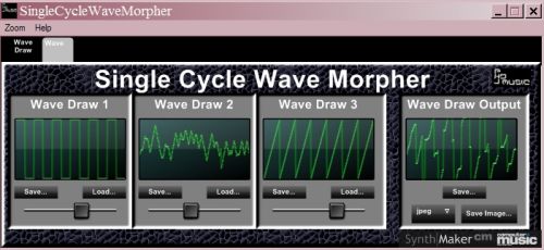 Single Cycle Wave Morpher