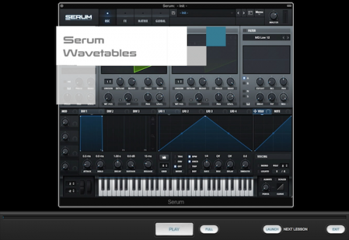 Serum Lesson Pack for Syntorial